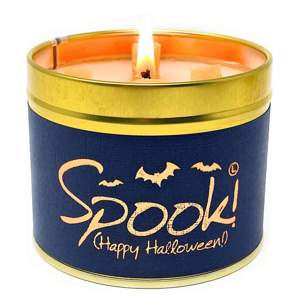 Lily-Flame Spook! Tin Candle Extra Image 1